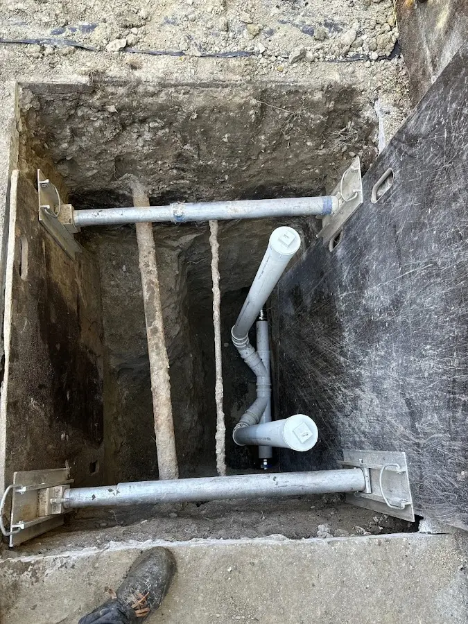 Experienced plumber completing Gas Line Repair work in North Coventry